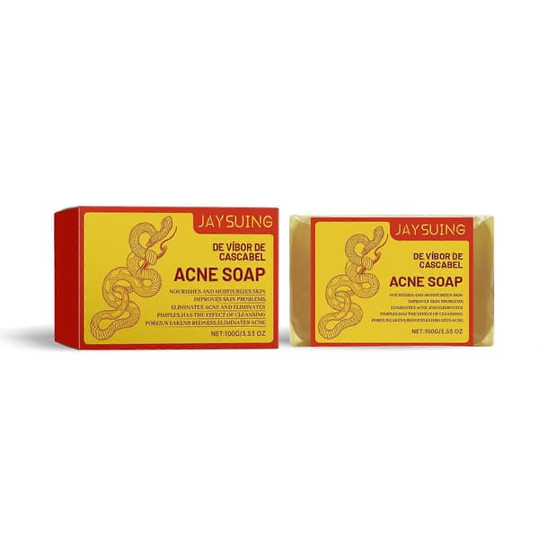 Jaysuing Acne Cleansing Soap Gently Cleanses Back Acne Smooth And Refreshing Cleansing Soap
