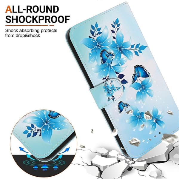 For Google Pixel 9 Pro XL Case Pattern Print Anti-Drop Leather Flip Wallet Phone Case (Style K)