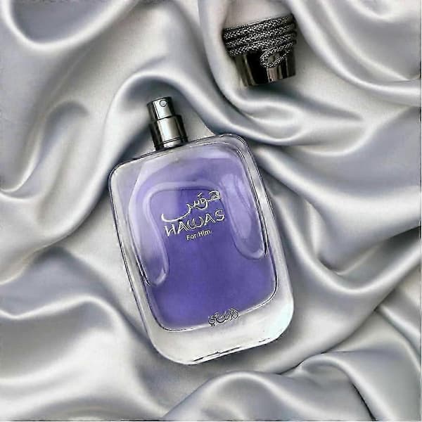 HAWAS FOR HIM Eau De Parfum 100ML, Langvarig Pour Homme Spray