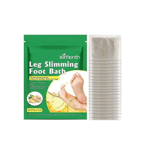 Slimming Foot Bath Pack - Moisturizing, Relieves Cold and Muscle Pain - 20 pcs