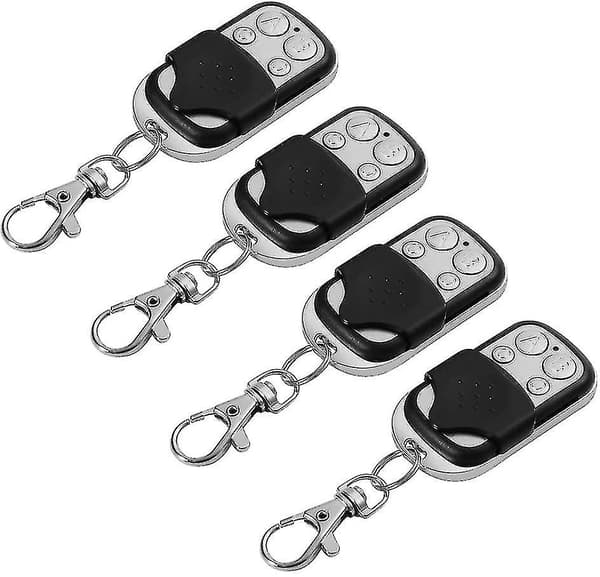 4 pcs Universal Electric Garage Door Remote Control 433mhz Replacement