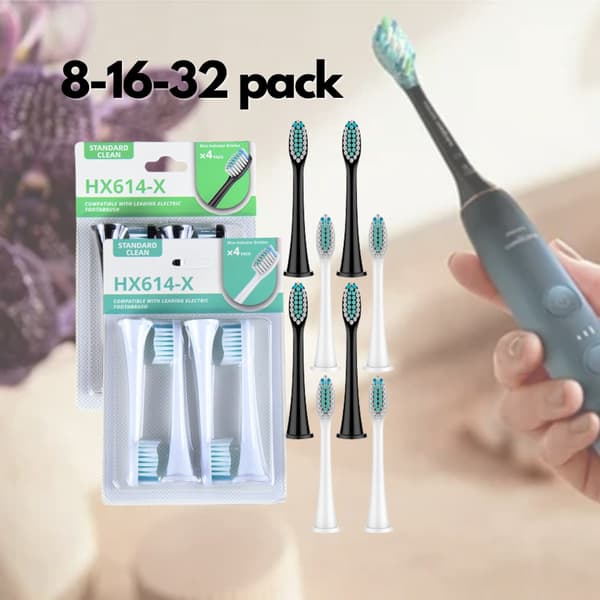 16-Pack Replacement Heads for Philips Sonicare Series 3, 6, 9