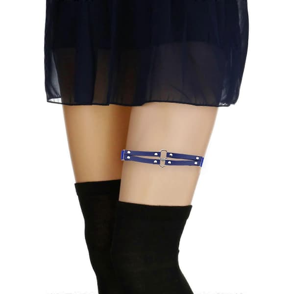 Elastisk Benstrømpebånd Pige Lårkæder Chic til Cosplay Fest Scene