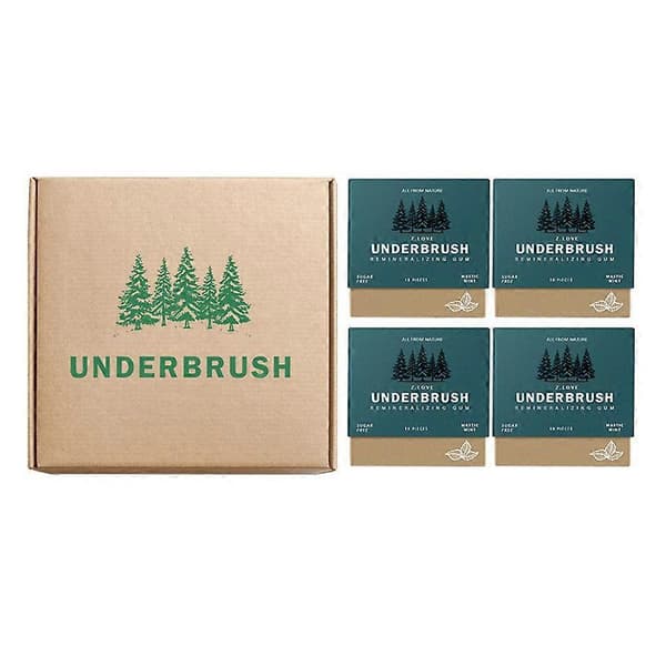 4 st Mint Mineraltillskott Tuggummi Blue