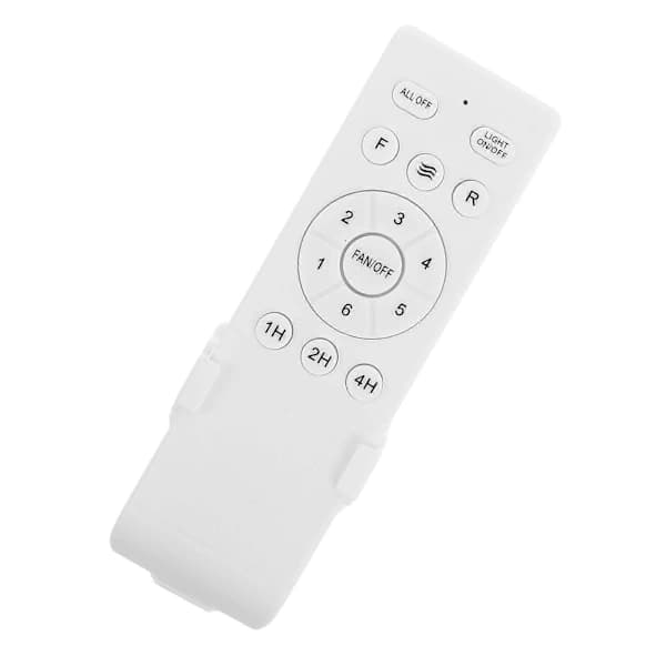Ceiling Fan Remote Control: Universal Fan Remote Control - 1/2/4 H Timer & Speed Regulator for Recessed Ceiling Light 8X6.5X0.25cm