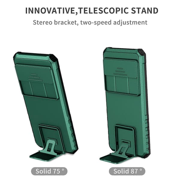 Stereoscopic Holder Sliding Camshield Phone Case (For Google Pixel 8 Pro)