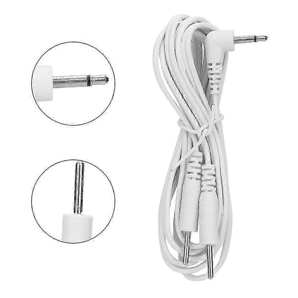 10 pcs Electrode Cables for TENS Massager Stimulator 2.5mm Connector (2 Pin)
