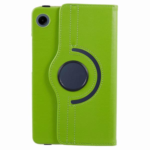 Etui til Samsung Galaxy Tab A9 PU Læder Roterende Stativ Tablet Beskyttelse (Grøn, Grøn)