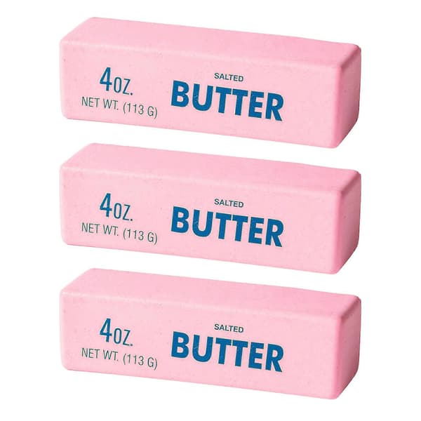 Långsam Återhämtning Smörleksak – 1/2/3 st Stresslindring Pink 3pcs
