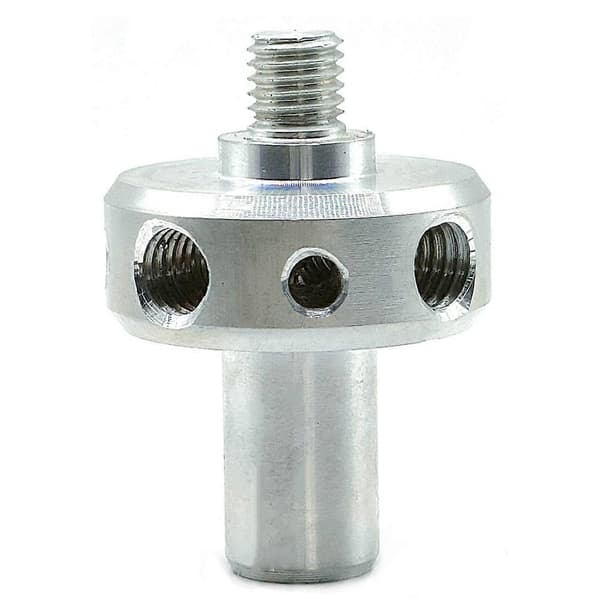 M10 Jordpladeadapter til -12 Antenne til -12 Bærbar Kortbølgeantenne RP5 GM31 Interface Silver