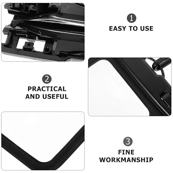 Waterproof Phone Pouch with Touch Screen for Storing Your Phone; 2-Pack Premium Black PVC Protective Case.