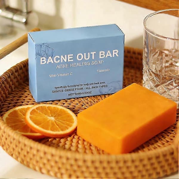 Bacne Out Bar Soap - Healing Solution for Acne on Back, Face, Chest, and Shoulders XY2