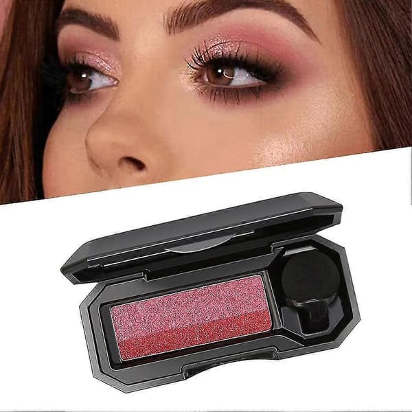 Dnm 2 Colors Waterproof Smudge-Proof Gradient Eyeshadow Palette