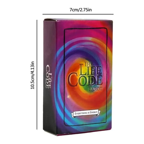 The Life Code Tarot Oracle Kort Fuld Engelsk Version Spådomsdæk Spillekort