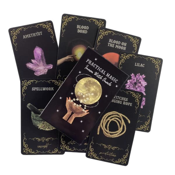 Practical Magic Inner Witch Oracle Cards Et 46 Tarot Engelsk Visions Divination Edition Kortstokk Brettspill TS198