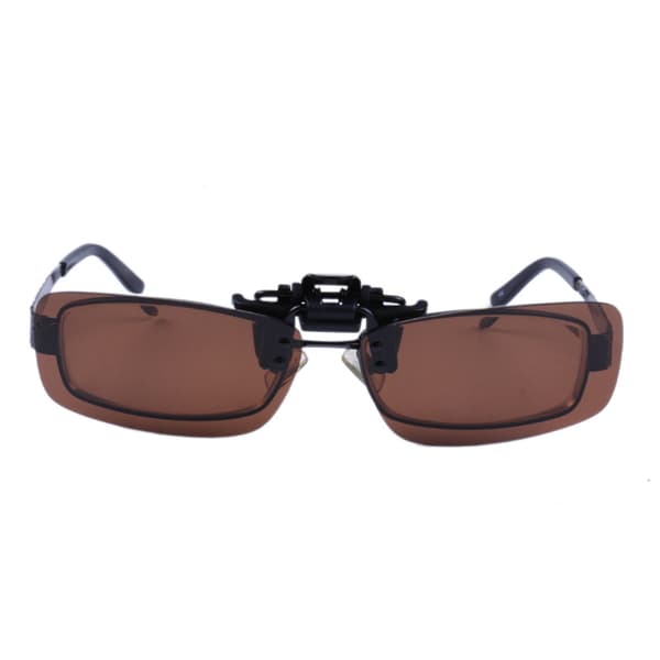 Clip-on solbriller - Brune