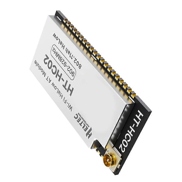 HELTEC AUTOMATION HT-HC02 Wi-Fi HaLow AT Command Module ESP32-S3 Understøtter AT Command Control 902-928 MHz 21dBm Sub Wi-Fi Modul Black