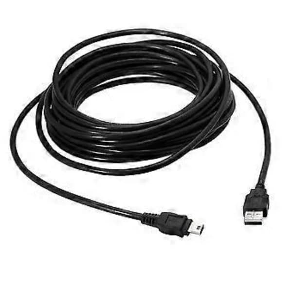 3 meter PS3 USB-opladerkabel, kompatibel med DualShock 3 trådløse controllere.