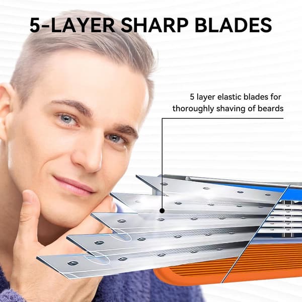 Barberblad Refill Hoved til Mænd for en Mere Behagelig Barbering Barberblad Erstatning