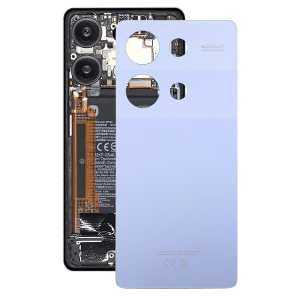 Akun kansi Xiaomi Redmi Note 13 Pro 4G:lle (violetti)