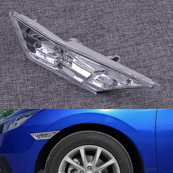 Passer til 2016-19 Honda Civic 10. generation venstre sidemarkeringslys blinklys ss