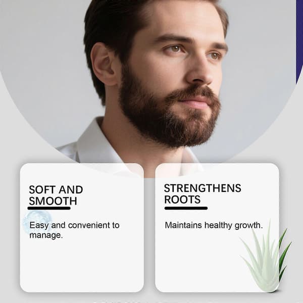 Men's Beard Balm is carefully formulated with tocopherol (vitamin E) and aloe vera extract A