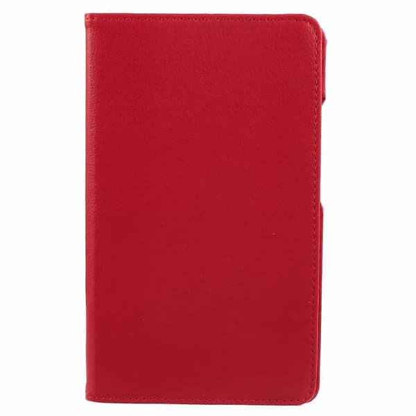 Til Samsung Galaxy Tab A9 Etui PU Læder Roterende Stativ Tablet Beskyttelse (Rød, Rød)