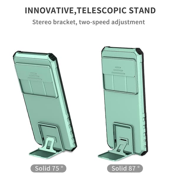 Stereoskopisk holder Skyvbart Camshield-telefondeksel (For Google Pixel 8 Pro)