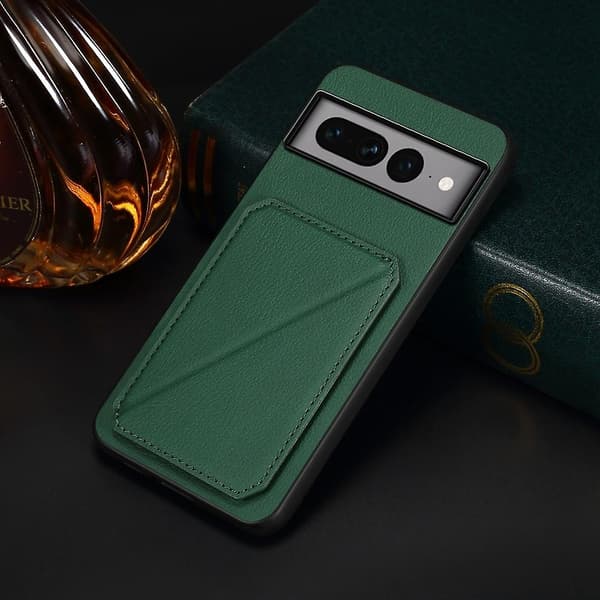 Kalveskind Telefoncover Til Google Pixel 7 Pro (Grøn)
