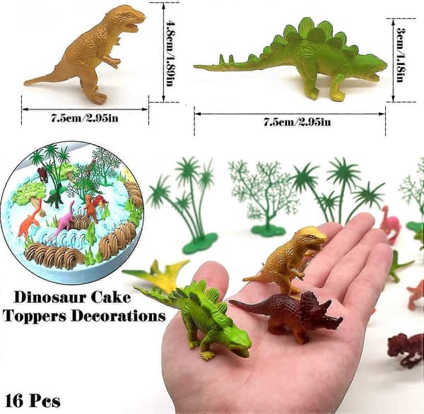 Dinosaur Cupcake Wrappers Dinosaur Muffin Bageform Kagepynt Dinosaur Børnefødselsdag