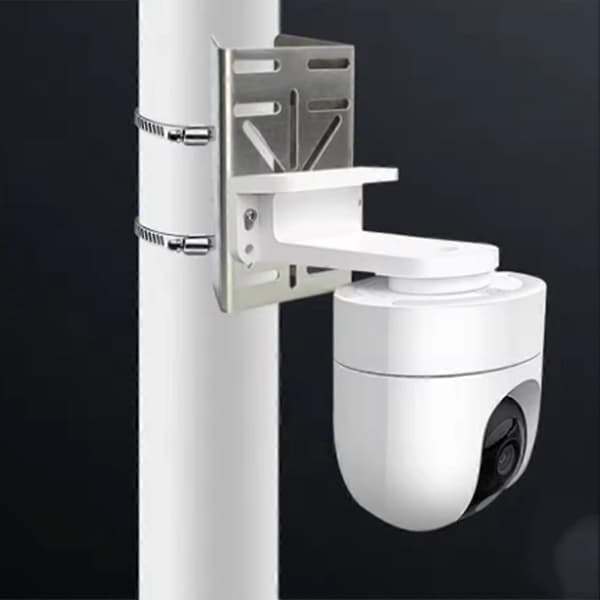 Kamera Stangfeste Brakett Universell Vertikal Stangfeste Adapter Brakett Silver