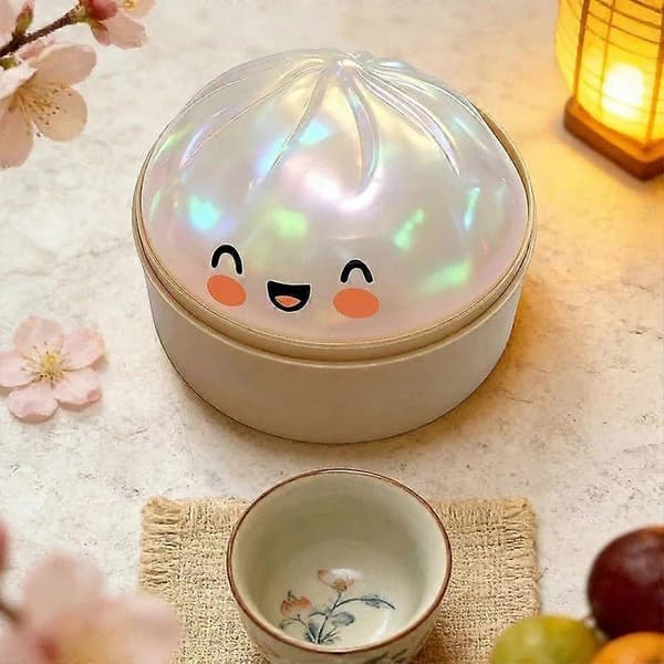 Galen Rolig Regnbåge Mystisk Squishy Bulle Mystisk Dumpling ROSA GLITTER VIRAL A Y