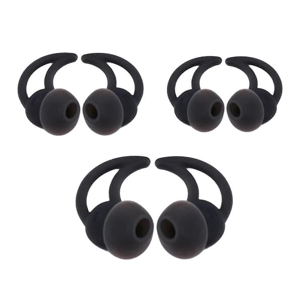Erstatt støyisolerende ørepropper for Bose Ear Tips Qc20 Qc30 Svart