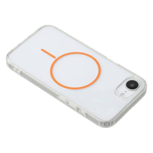 Magnetisk deksel til iPhone 16e Akryl TPU Klart Bakside (Brun)