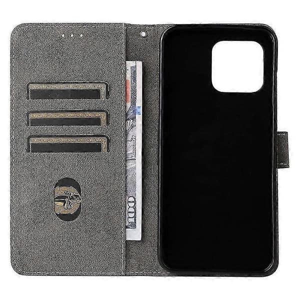 Compatible for Fairphone 6 Wallet Case RFID PU Leather Phone Cover Stand with Strap (Blue)