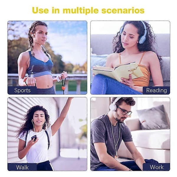 Ny MP3 Bluetooth-spelare utbyggbart minneskort A Svart