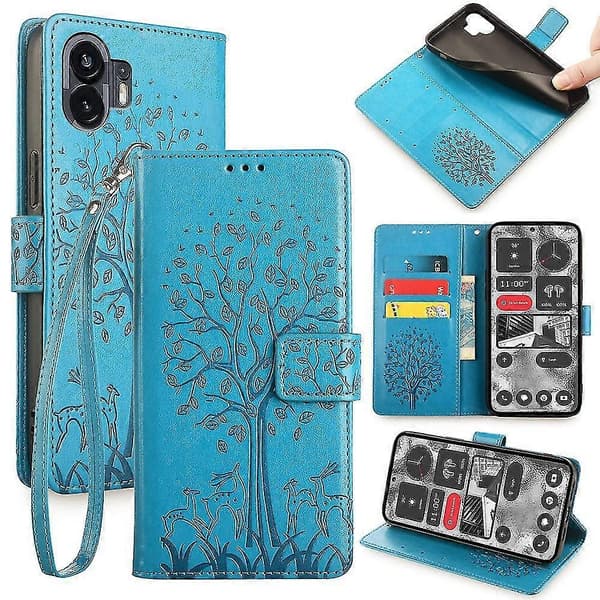 Durable Patterned Deer and Tree Motif Phone Case for Specific Mobile Phone Model