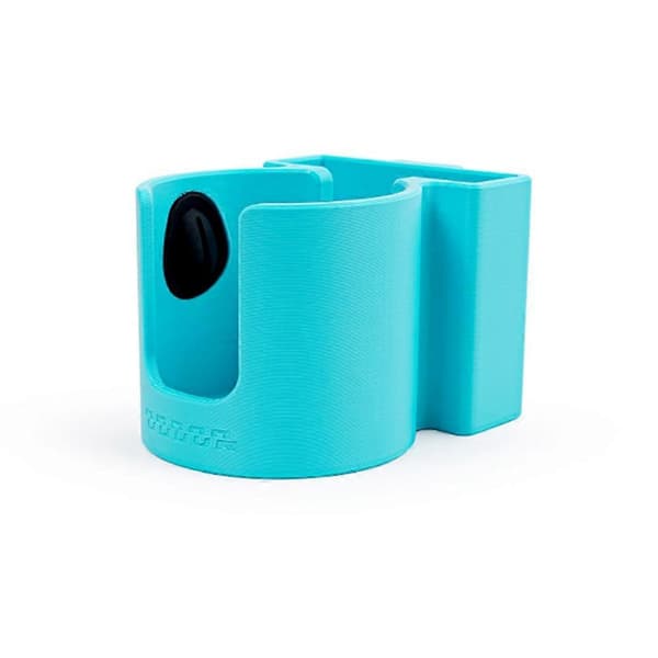 Multifunktionel PLA vandkopholder kompatibel med simulationsracing flysimulator til aluminiumsprofil søblå Lake Blue