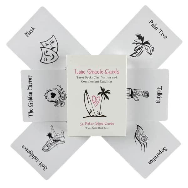 Island Time White Love Oracle -kortit