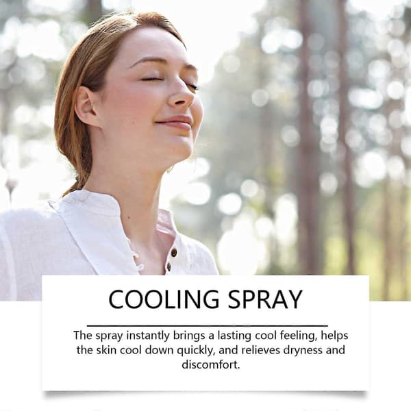 Portable Cooling Spray for Summer - Instant Refreshment & Hydration, 50ml