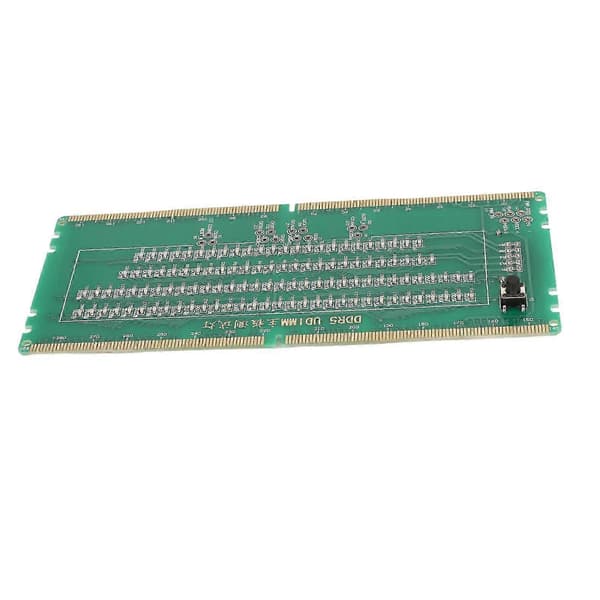 DDR5 Memory Test Tool for Desktop Motherboard Maintenance with LED Indicators