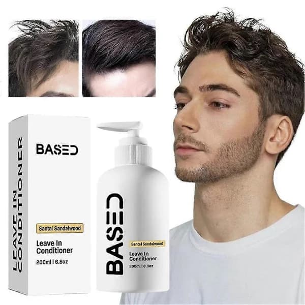 Leave-in Conditioner for Men 200ml Instantly Controls Frizz Moisturizes Repairs