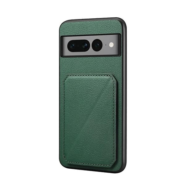 Vasikannahkainen puhelinkotelo Google Pixel 7 Prolle (vihreä)