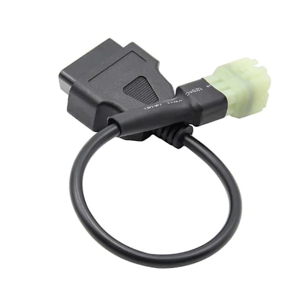 Diagnostic adapter cable for KTM motorcycles, 6-pin to 16-pin