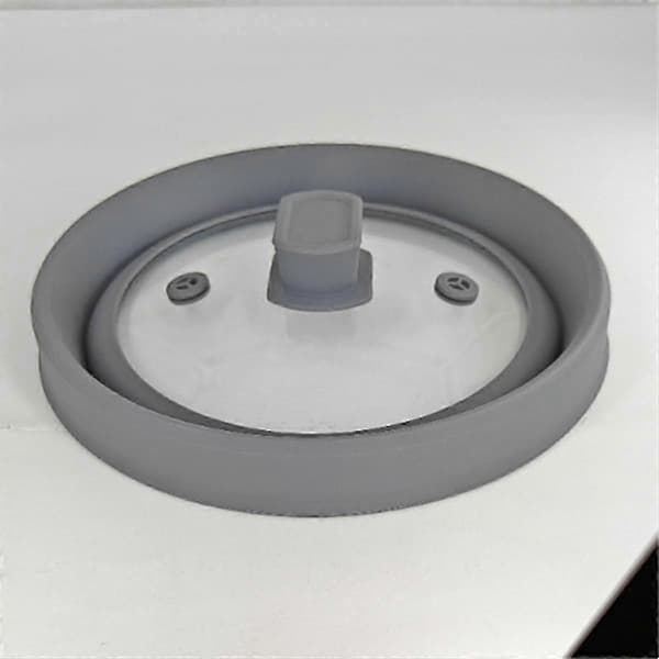 Foldable Glass Microwave Cover for 23 cm Food Containers