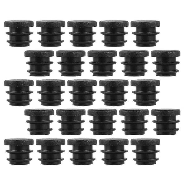 100 st 20 mm runda plastskydd möbelbenspluggar blindpluggar rörpropp_gåva