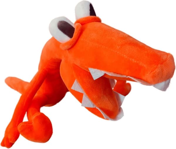 Rainbow Friend Plys, Orange, 30cm_Særlige gaver