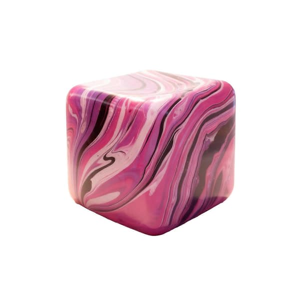 Flow Texture Stress Cube Anxiety Relief Cube Squeeze Sensory Toy Slow Rebound Decompression Stress Ball Home Office Relaxation Tool