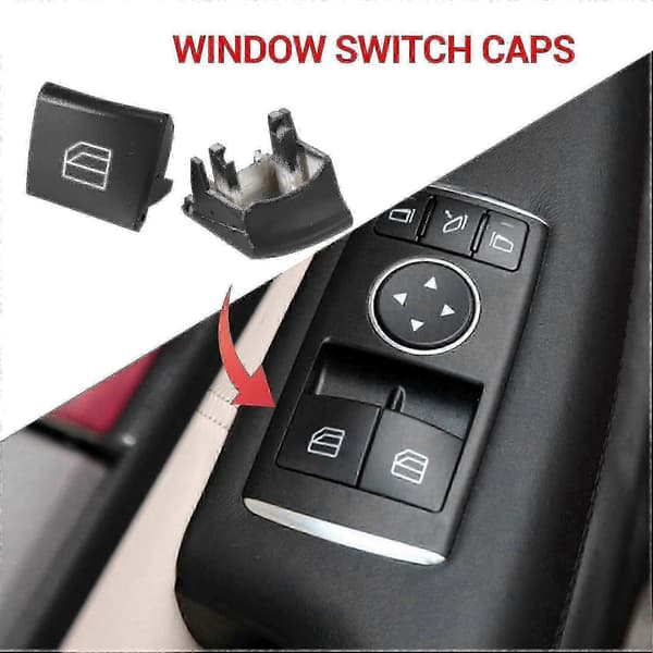 For Compatible Brand A ML GL R Class W164 X164 W251 W245 W169 Window Switch Repair Button Cap Driver Window Control Switch Button