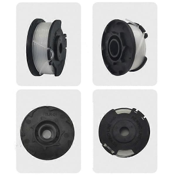 4 stk. erstatningsspoler, kompatible med Hyper Tough 20V Max String Trimmer Wire Reels_Særlige gaver